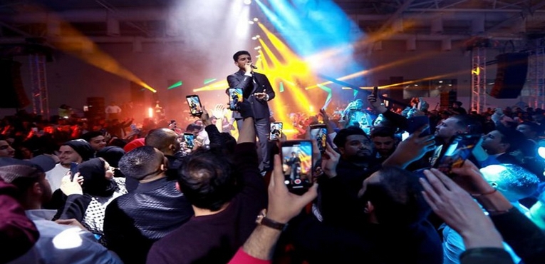 محمد عساف يتألق ويحلق عاليا في اسطنبول فى رأس السنة 2020