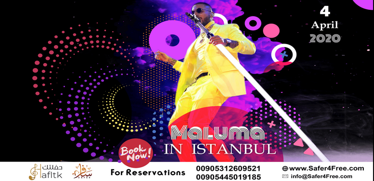 Maluma in Istanbul 4 April 2020